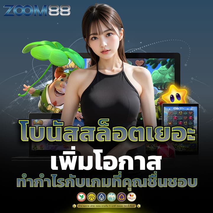 โบนัสสล็อตเยอะ เพิ่มโอกาสทำกำไรกับเกมที่คุณชื่นชอบ