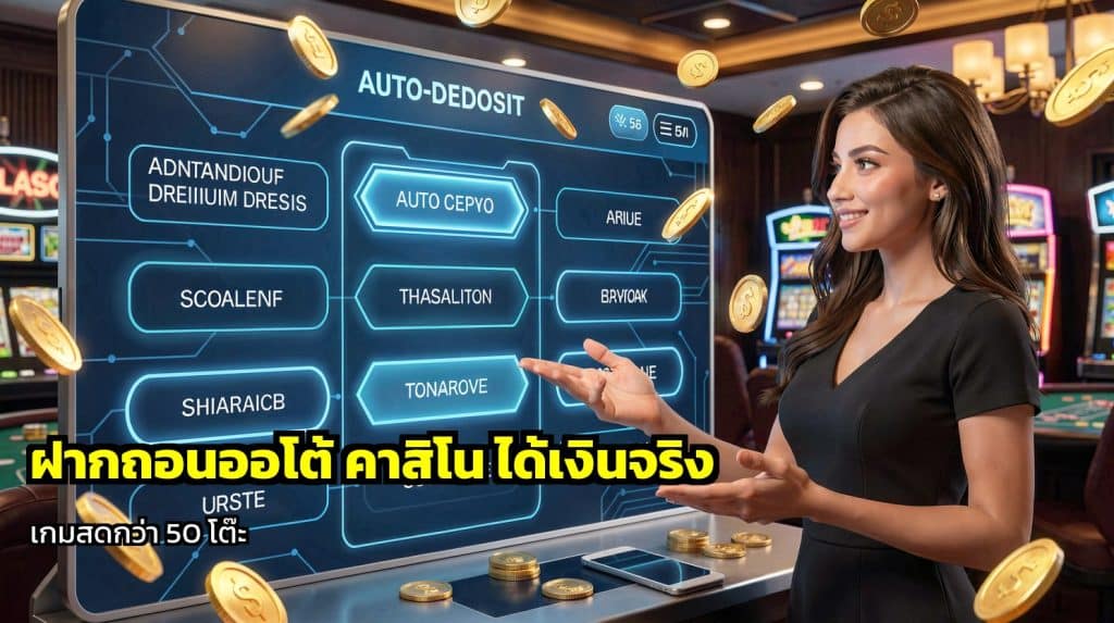 ฝากถอนออโต้ คาสิโน