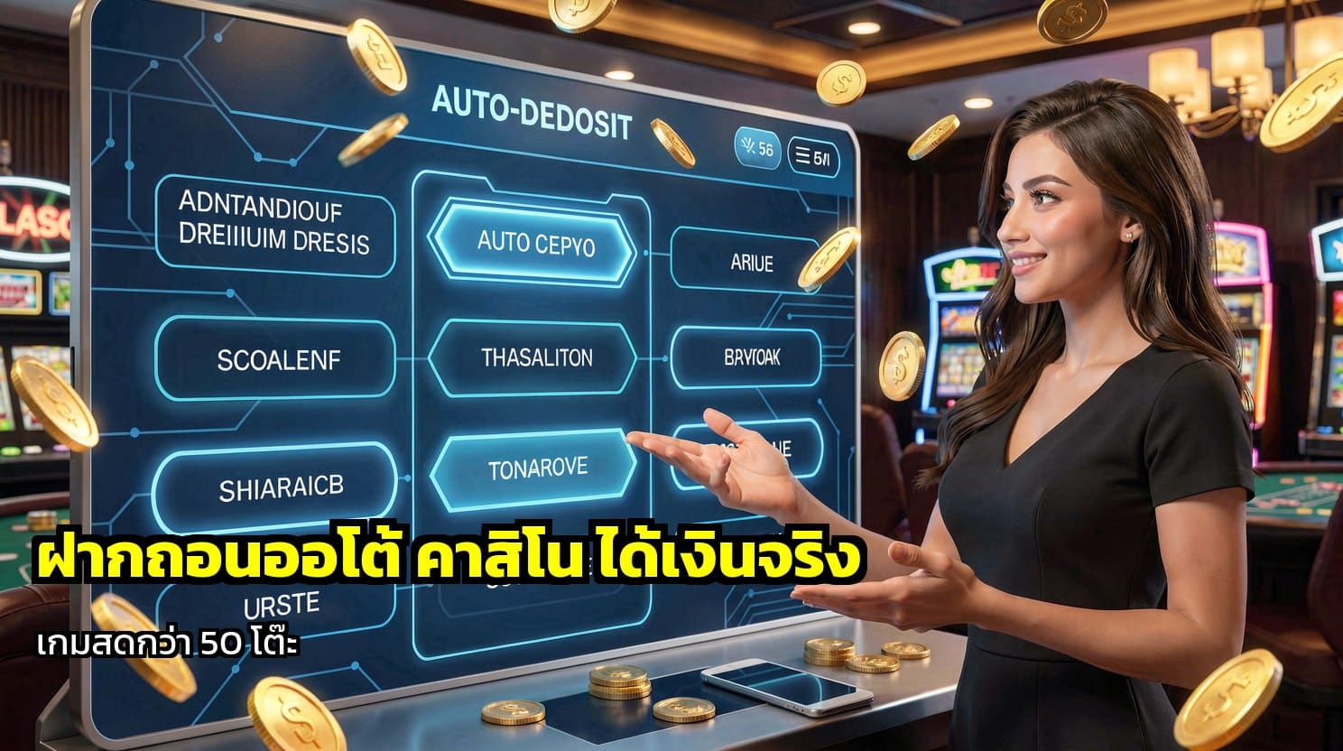 ฝากถอนออโต้ คาสิโน